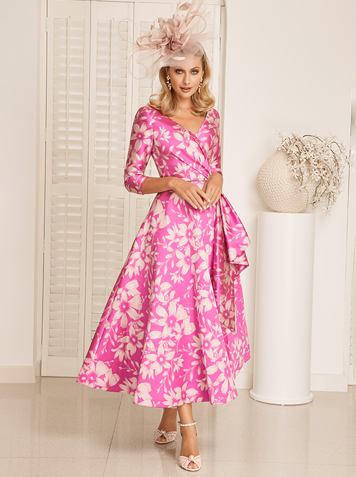 29877C Dress - Bubblegum Print (Invitations by Veni) 